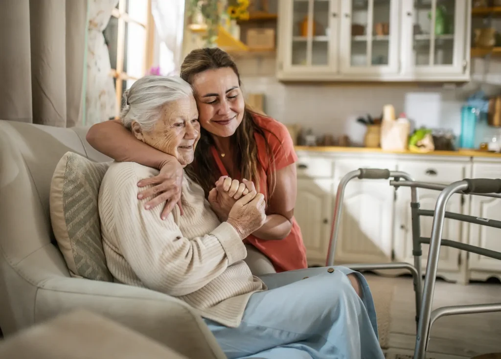 mother and adult daughter_is it time for skilled nursing care?