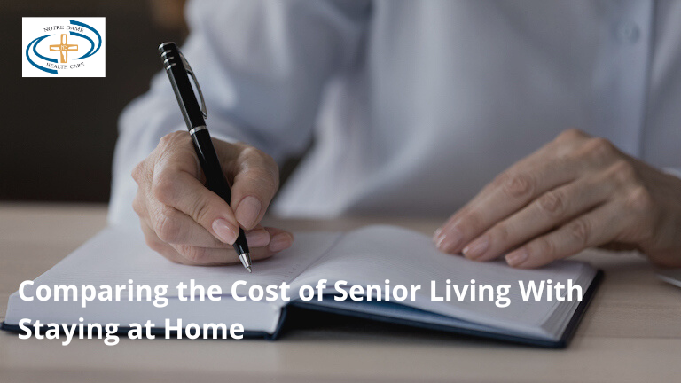 Comparing the Cost of Senior Living With Staying at Home
