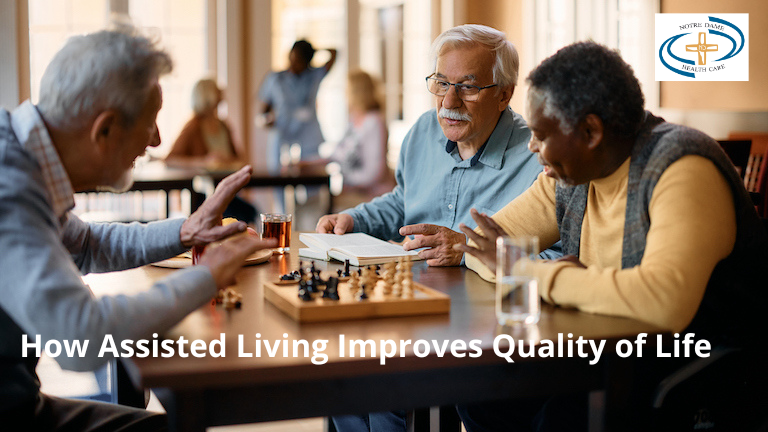 How assisted living improves quality of life.